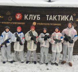 Лаертаг в Литвиново зимой